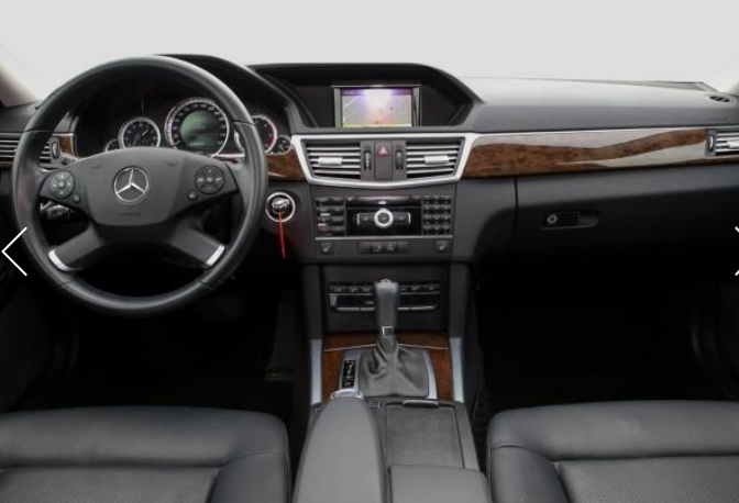 Left hand drive car MERCEDES E CLASS (01/09/2010) - 